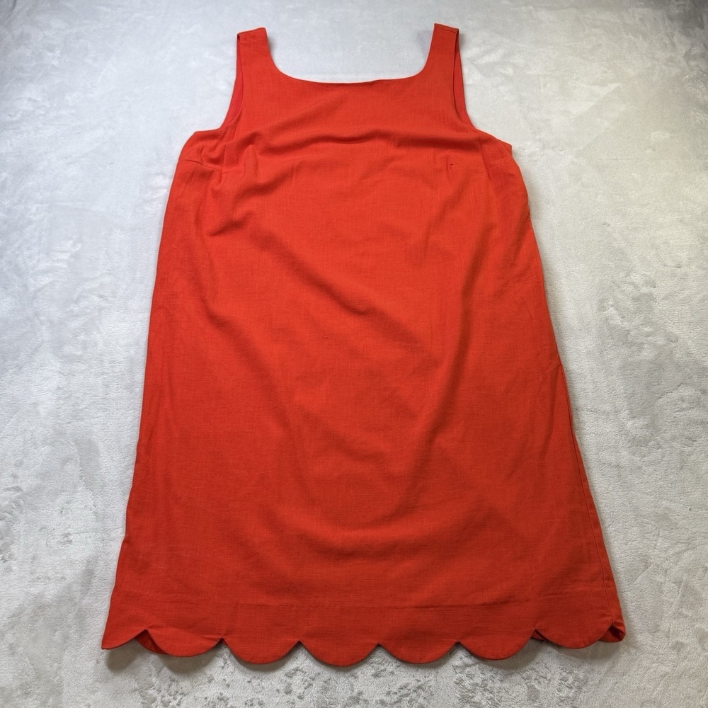 Kate Spade New York x Target Orange Scallop Hem Shift Dress XS